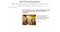 Desktop Screenshot of davidtrick.com